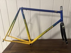 Serotta CSI Road Frame set 58cm Columbus Tubing Carbon Fork King Headset