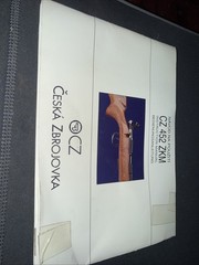 CZ 452 ZKM Original Instruction Owners Manual Used Ok Condition