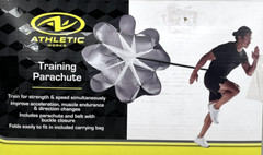 Athletic Works Training Parachute 54″ Nylon Resistance Muscle Strength Speed