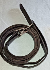 Dark Brown Stirrup Leathers Equestrian Horse Tack 56″