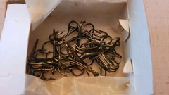 Vintage Mustad Treble Hooks No. 1/ 3549 Oslo Norway Key Brand Original Box 20pcs