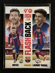 2024-25 PANINI MEGACRACKS LIONEL MESSI LAMINE YAMAL FLASHBACK