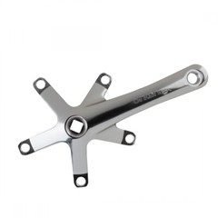 Origin8 Alloy Triple Crank Arm Set 145mm Aluminum 113.5mm JIS Square Taper