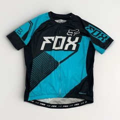 Fox Racing Livewire Race Cycling Jersey Men’s Large Made in Taiwan Short Sleeve