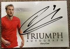 Harry Kane – Futera Unique 2020 Triumph On card Autograph 1 of 1