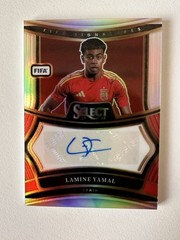 2024-25 Panini Select FIFA Lamine Yamal Signatures Auto #S-LY Spain