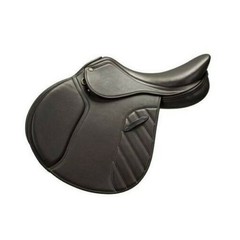 Leather Jumping/Close Contact Double Flap Changeable Gullets System Horse Saddle