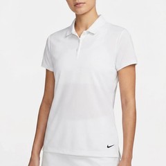 Nike Womens Dri-FIT Victory Golf Polo Shirt White DH2309-100 L Large