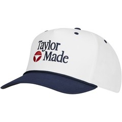 TaylorMade A-Frame Legacy White Headwear Men Fits All