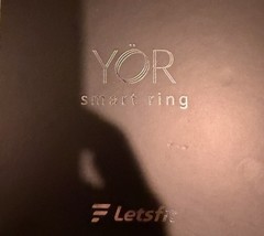 NIB Yor Smart Ring Gold Size 7 Compatible with IOS 9.0 + and Android 5.0 +