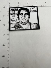 Wwe Wcw WWF Andre The Giant Has A Posse 3” Bumper Sticker