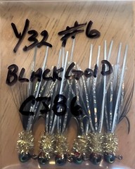 Hand Tied Hackle Tail Crappie Jigs Made in The USA 1/32 Oz #8, 6, & 4 Hook