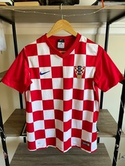 Croatia Home football shirt 2014/2015 Jersey Soccer Nike Kids YXL / 170cm Growth