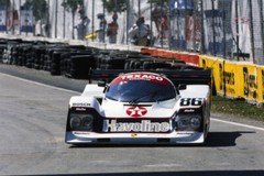 Klaus Ludwig James Weaver, Bayside-Leven Racing, Porsche 962 C IMSA 1989 Photo 1