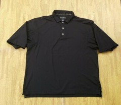 FootJoy Golf Black Short Sleeve Polo Shirt ~ Men’s XL ~ 100% Polyester
