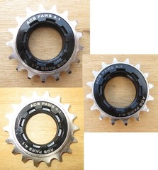 FreeWheel BMX ACS Paws Single Speed BikeGear Blk/Nickel 13-14-15-16-17-18-20-22t