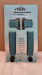NOS Yeti ODI Speed Grip System SRT 800 Teal Package & Grips Dirty From Storage