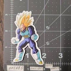 Dragon Ball Z Vegeta Adult Humor Sticker For Guitar Laptop Phone Skateboard Mat4
