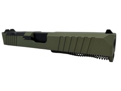 ZOOM For Glock 17 custom Slide Gen 3 NEW cerakote upper Complete Croc. Green