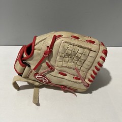 Rawlings Sure Catch 10” Bryce Harper Model Glove Beige/Red RHT MPL100BHC Youth