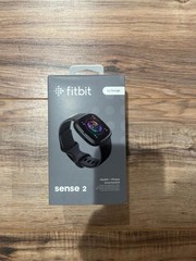Fitbit Sense 2 Health and Fitness Smartwatch, One Size – Grey/Graphite