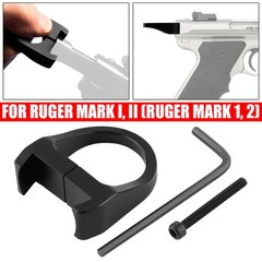 Bolt Racker Handle for Ruger Mark I, II Mark 1, 2 -Heavy-Duty Aluminum BK