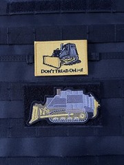 2 Set Killdozer Dont Tread On Me Marvin Heemeyer Tactical Military Morale Patch