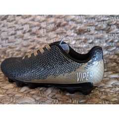 DSG Speed Viper Soccer Cleats Kids Size 12K Black And Gold