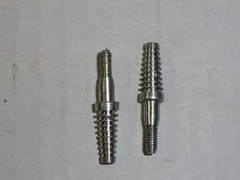 Aluminum Screw In Broadhead Adapters, Dozen Packs, 5/16″ or 11/32″