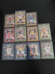 Panini 2026 Monopoly Prizm FIFA 11 Card Lot Pele Rooney Kaka Gold Cracked Ice