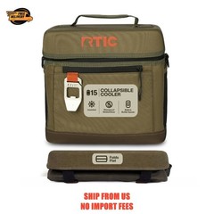 RTIC 15-Can, 16 Qt, Collapsible Soft Cooler with Bottle Opener, Olive