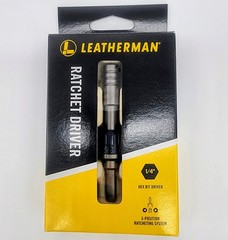 Leatherman Ratchet Driver 1/4 Hex Bit Model 931032 ✨BRAND NEW IN BOX✨