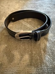Black English Riding Belt – 27 in