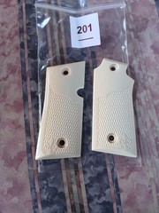 Colt Mustang Bonded Checked Ivory Smooth .380 ACP – Altamont Grips