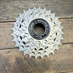 Vintage Shimano 600 MF-6208 Freewheel 6 Speed 13-28T 28T Sealed Japan 80s MTB