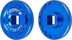 BB Bottom Bracket Socket for 52mm OD/24mm ID/16-Tooth Slot, Aluminum Alloy, C…