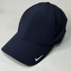 Nike Legacy91 Dri-FIT Hat Navy Adjustable Strapback Swoosh Adult Cap Golf OSFM