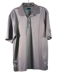 PGA Tour polo gray golf shirt men’s L