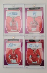 Prizm 2019/20 Club Legends Auto set Henry, Bergkemp, Ljungberg & Van Persie