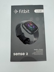 Fitbit Sense 2 Health and Fitness Smartwatch, One Size – Grey/Graphite -…