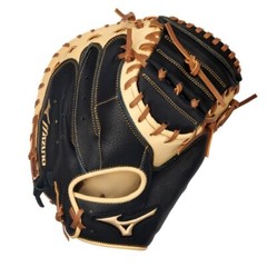 NWT Mizuno Samurai 33 Inch Youth Catchers Glove Black Almond Right Hand Throw