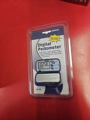 Omron Digital Pedometer HJ-105 Counts Steps / Calories / Miles FACTORY SEALED