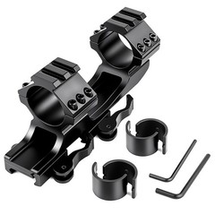 One Piece 1 inch/30mm Scope Mount Cantilever with Picatinny Rail Scope Ring