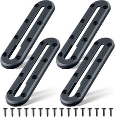 4 Pack Kayak Track, Kayak Low Profile Track for Fishing Rod Holder, Kayak Tra…