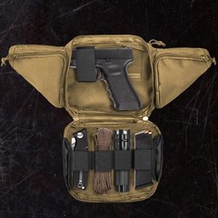 Concealed Carry Fanny Pack for Men Women Waist Gun Pack Pistol Pouch of Handgun
