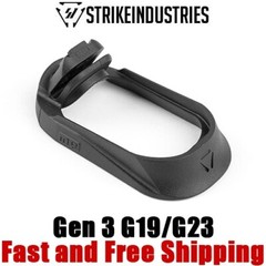 Strike Industries Polymer Flared/Enlarged Magwell for Gen 3 Glock 19/23