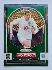 2026 Panini Monopoly Prizm World Cup – Kelly Smith ENGLAND GREEN PRIZM SSP /35