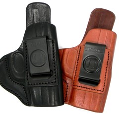Right Hand Black Brown Leather IWB Inside Pants Concealment Holster – CHOOSE
