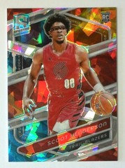 2023-24 Panini Spectra Red Yellow International RC /49 Scoot Henderson Blazers