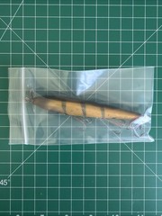 Vintage Wood Smithwick Devils Horse Lure Yellow Perch Scale Dual Prop Bait